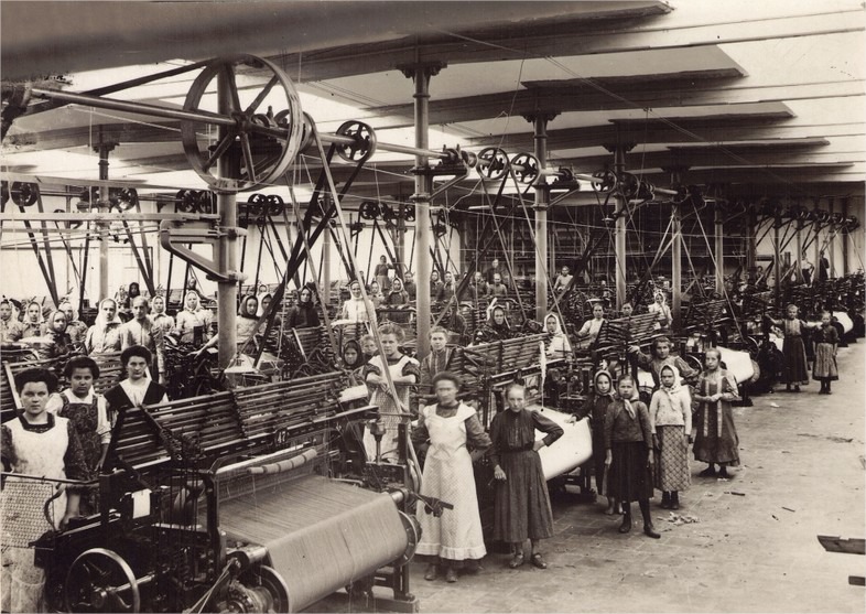 Zaměstnankyně závodu Slovena